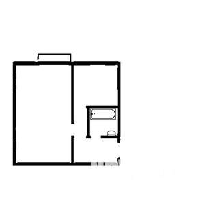 1-к квартира, вторичка, 30м2, 4/5 этаж