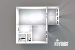 1-к квартира, вторичка, 33м2, 1/10 этаж