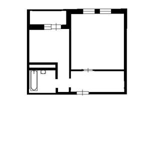 1-к квартира, вторичка, 38м2, 5/17 этаж