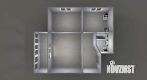 1-к квартира, вторичка, 34м2, 6/9 этаж