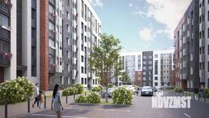2-к квартира, строящийся дом, 60м2, 6/8 этаж