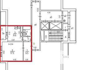 1-к квартира, вторичка, 38м2, 11/18 этаж