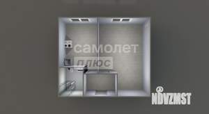 1-к квартира, вторичка, 35м2, 1/12 этаж