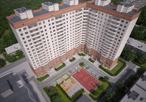 2-к квартира, вторичка, 61м2, 6/17 этаж
