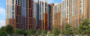 3-к квартира, строящийся дом, 80м2, 21/22 этаж