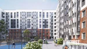 3-к квартира, строящийся дом, 82м2, 3/8 этаж