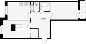 2-к квартира, вторичка, 60м2, 14/17 этаж